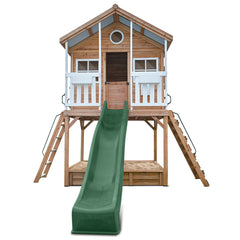 Winchester Cubby House (Elevated 1.45m) with 3.0m Slide (Green)