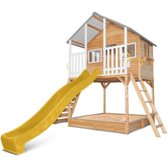 Winchester Cubby House with Elevation Kit & 3.0m Yellow Slide