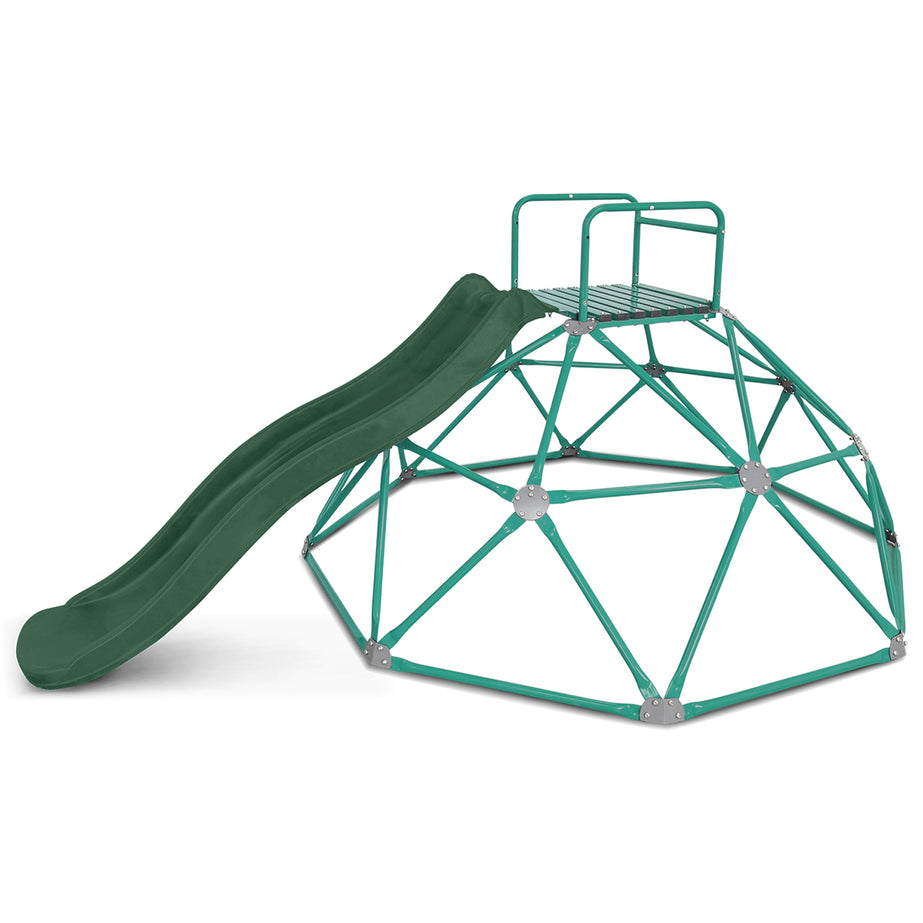 Summit 2.0m Dome Climber & 1.8m Slide (Green)