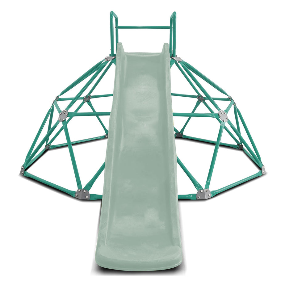 Summit 2m Dome Climber with 1.8m Pastel Green Slide