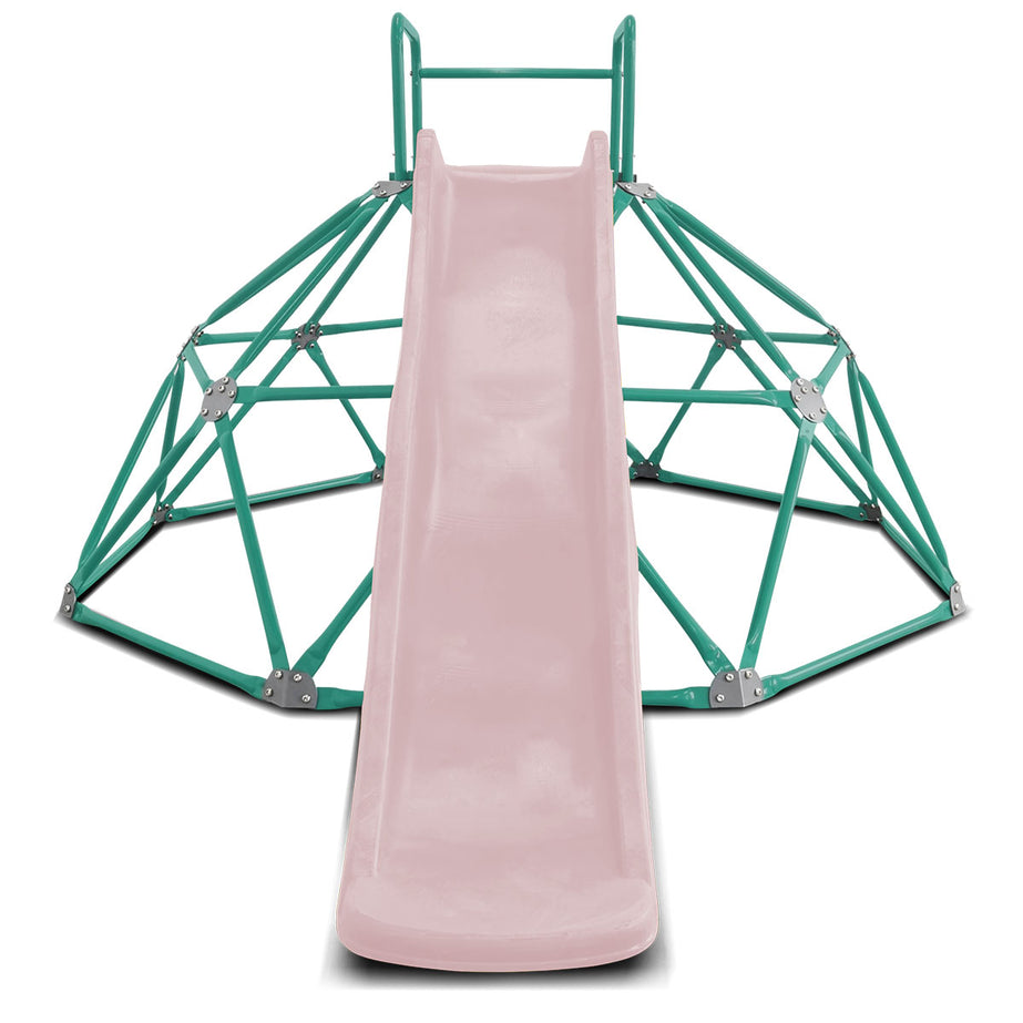 Summit 2m Dome Climber with 1.8m Pastel Pink Slide