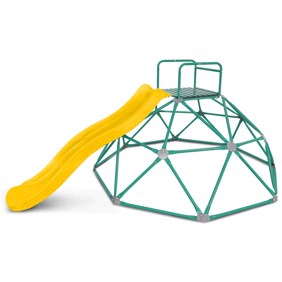 Summit 2.0m Dome Climber & 1.8m Slide (Yellow)