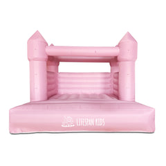 Palace Jumping Castle - Pastel Pink