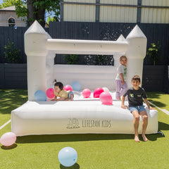 Palace Jumping Castle - White