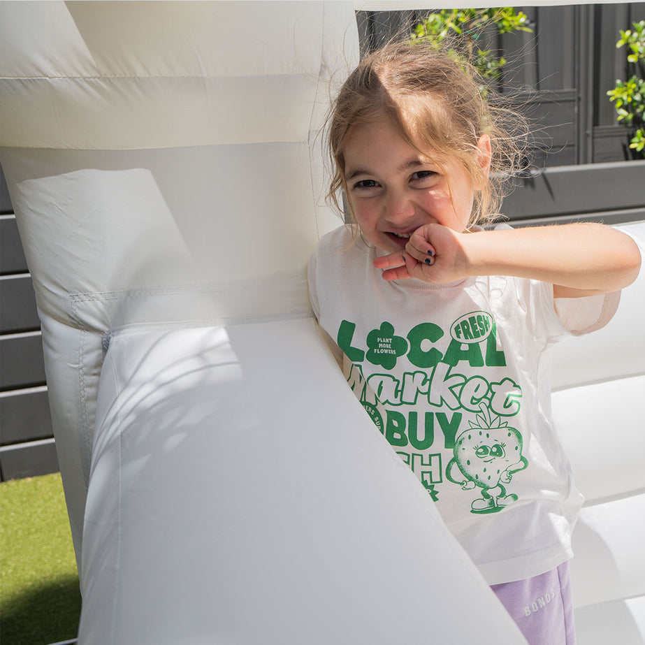 Palace Jumping Castle - White