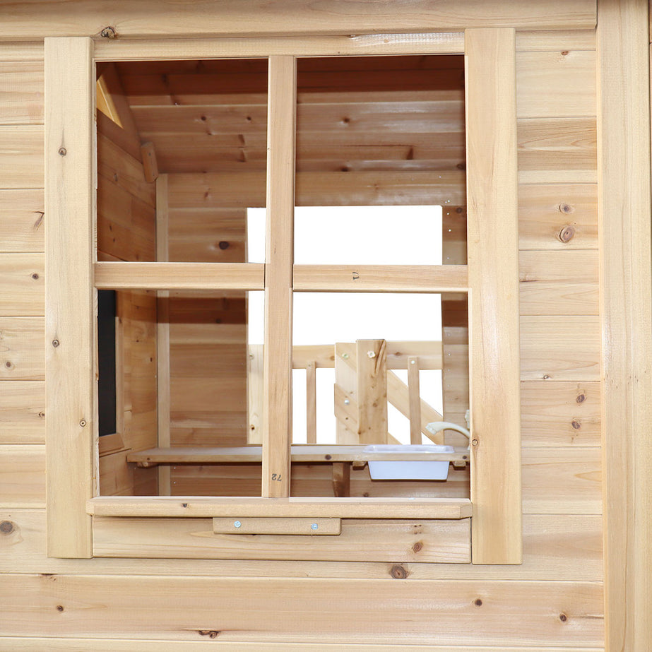 Silverton Cubby House with 1.8m Slide (Blue)