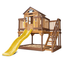 Silverton Cubby House with 1.8m Slide (Yellow)