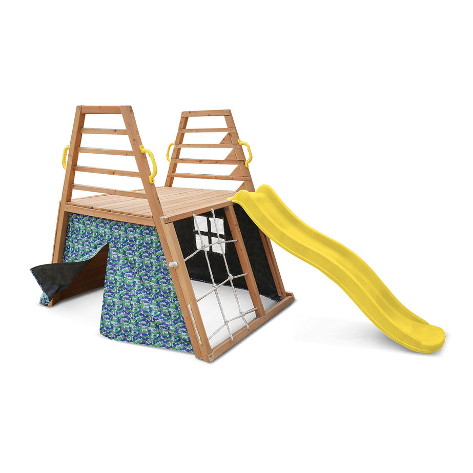 Cooper Climb &  1.8m Slide (Yellow)