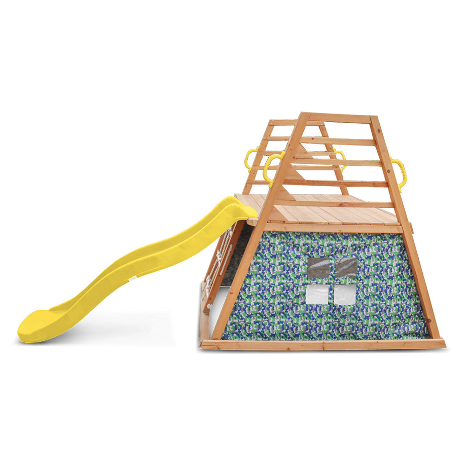 Cooper Climb &  1.8m Slide (Yellow)