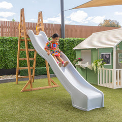 Jumbo Climb &  3.0m Slide (Pastel Blue)