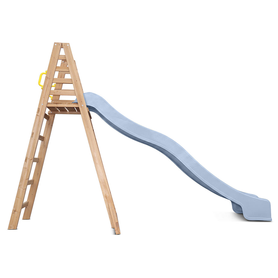 Jumbo Climb & 3.0m Slide (Pastel Blue)