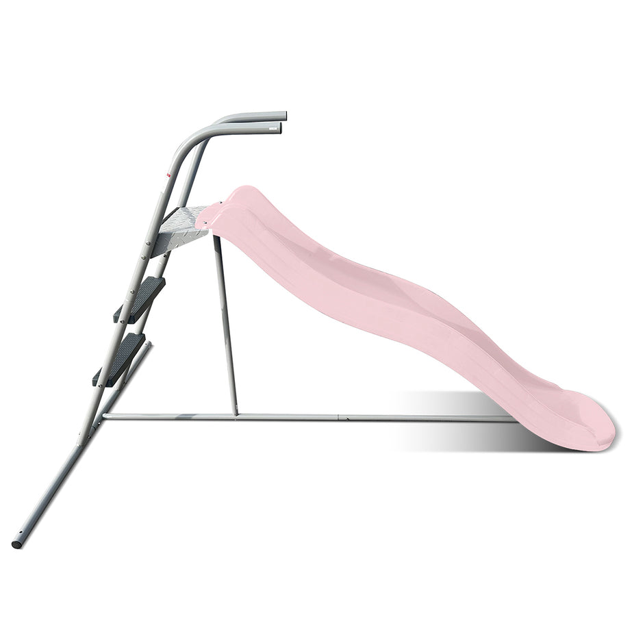 1.8m Slippery Slide With Pastel Pink Slide