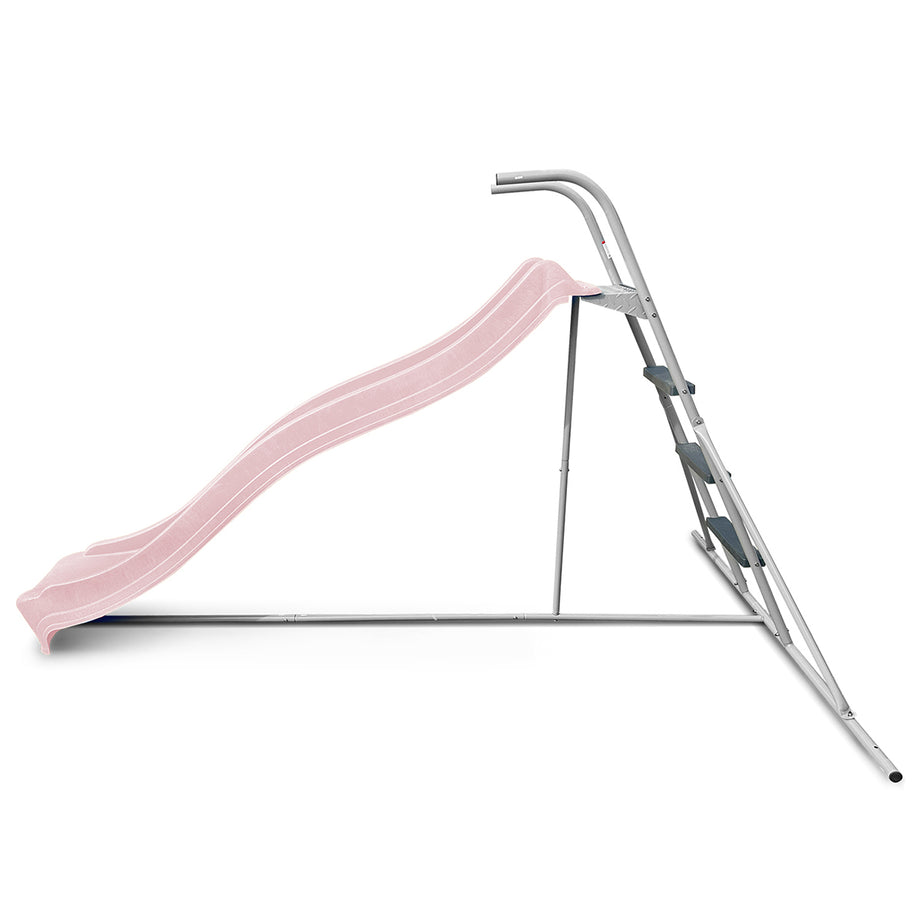 2.2m Slippery Slide With Pastel Pink Slide