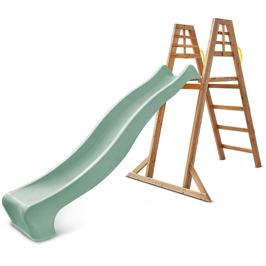 Sunshine Climb &  2.2m Slide (Pastel Green)