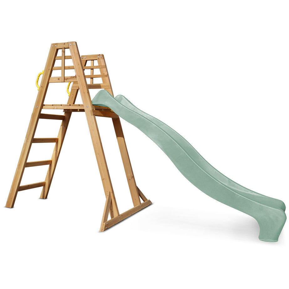 Sunshine Climb &  2.2m Slide (Pastel Green)