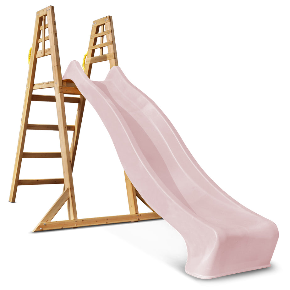 Sunshine Climb &  2.2m Slide (Pastel Pink)