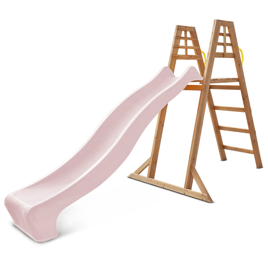 Sunshine Climb &  2.2m Slide (Pastel Pink)
