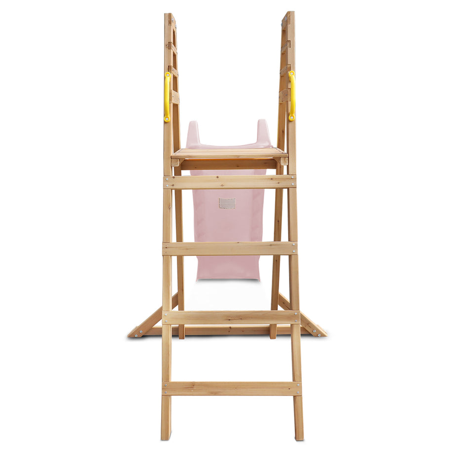 Sunshine Climb &  2.2m Slide (Pastel Pink)
