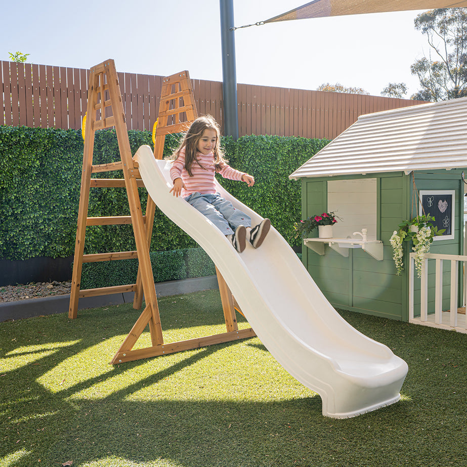 Sunshine Climb &  2.2m Slide (White)