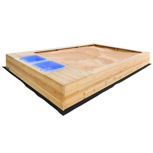 Mighty Sandpit with Wooden Cover