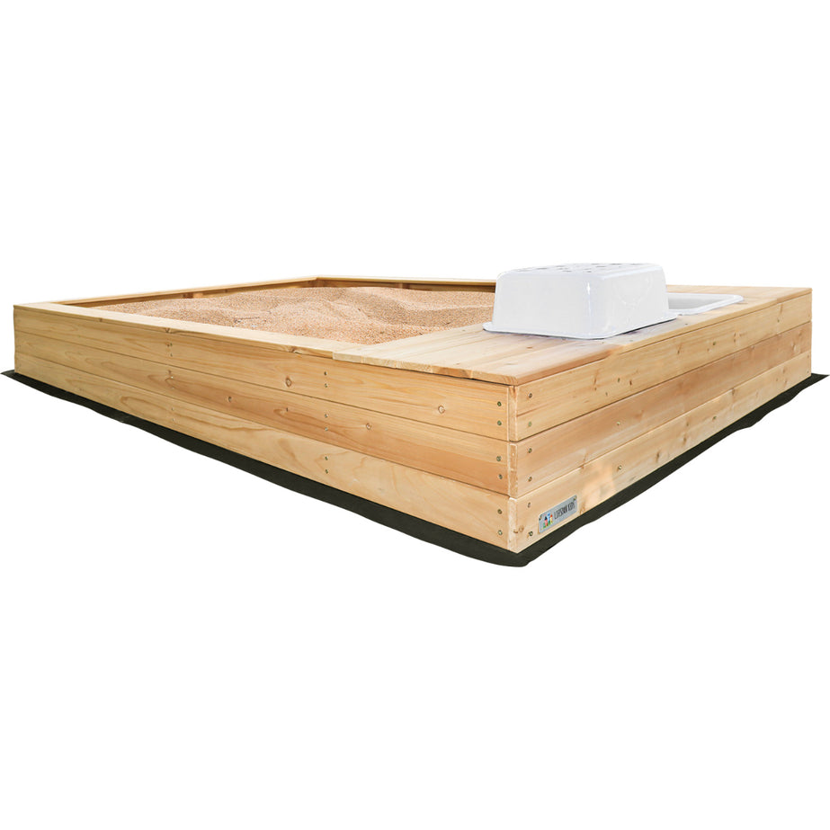 Mighty Sandpit with Wooden Cover