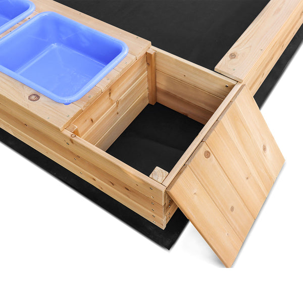 Mighty Sandpit with Wooden Cover