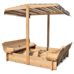 Skipper Sandpit with Canopy