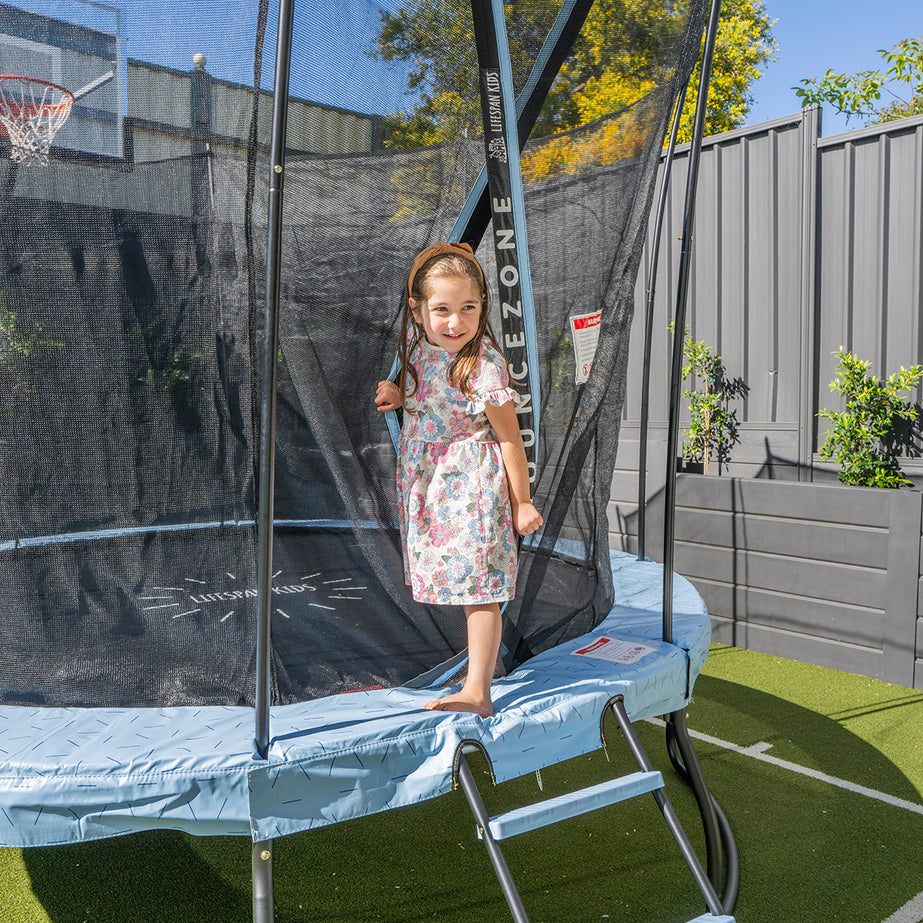 BounceZone Round Spring Trampoline - S (8ft)