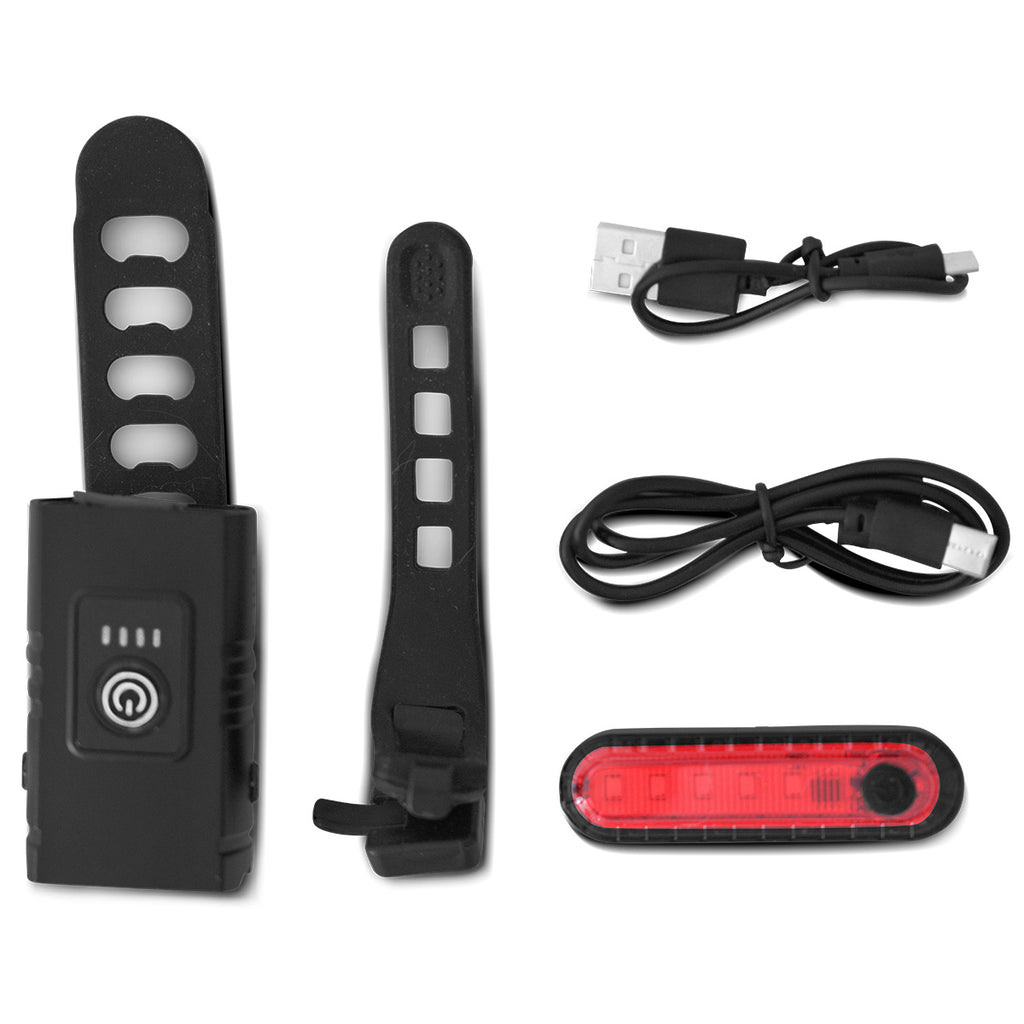 Progear LED Rechargeable Front and Rear Light Set – Lifespan Kids