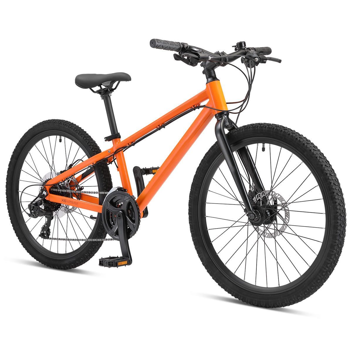 Mini Model Mountain Bike Finger Room Orange 