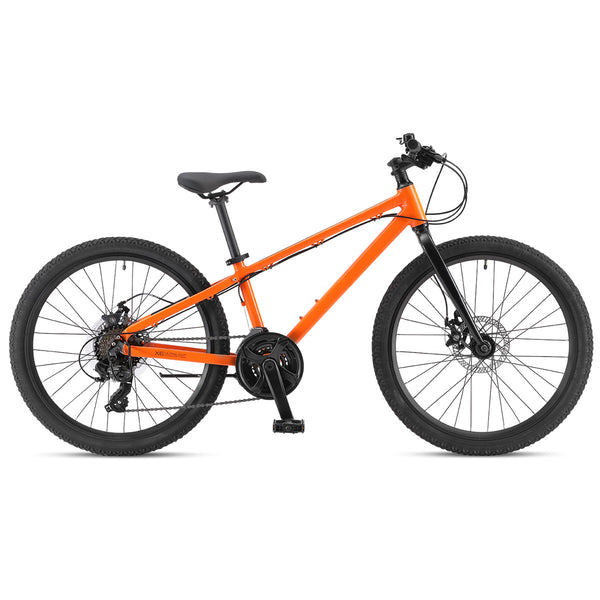 Ultralight ST24 Boys 24" Kids Rigid Mountain Bike Vibrant Orange