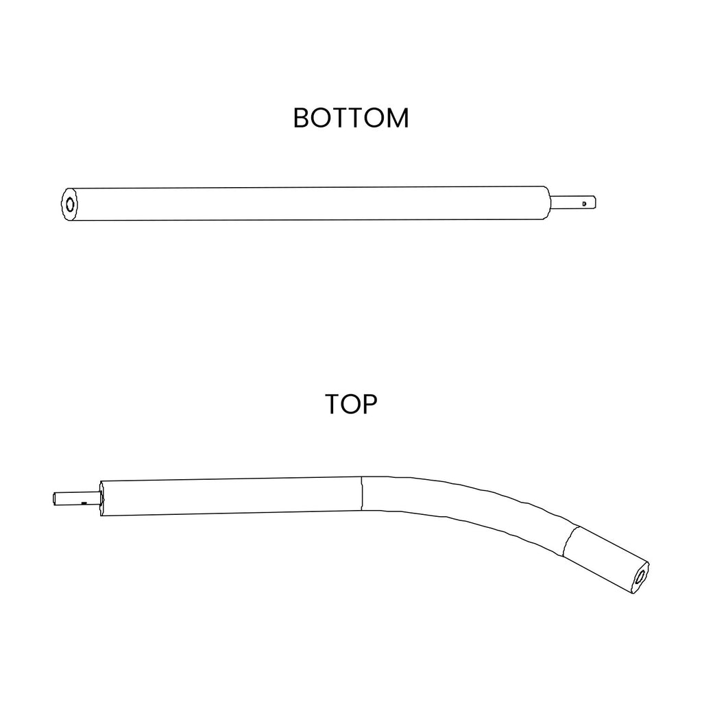 Net Pole Set 7x10ft Trampoline (HyperJump-R, 1x Top 1x Bottom)