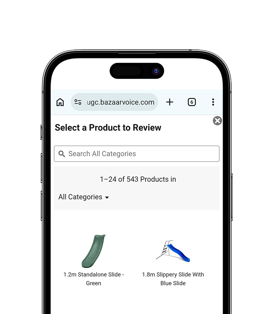 Find your product step 1