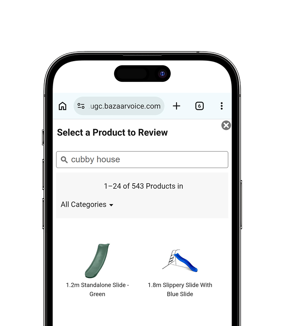 Find your product step 2