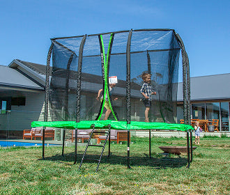 Springless Trampoline Rectangle Spring & Springless Trampolines - HyperJump Series – Lifespan Kids