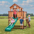 Backyard Discovery Echo Heights Cubby House with Slide