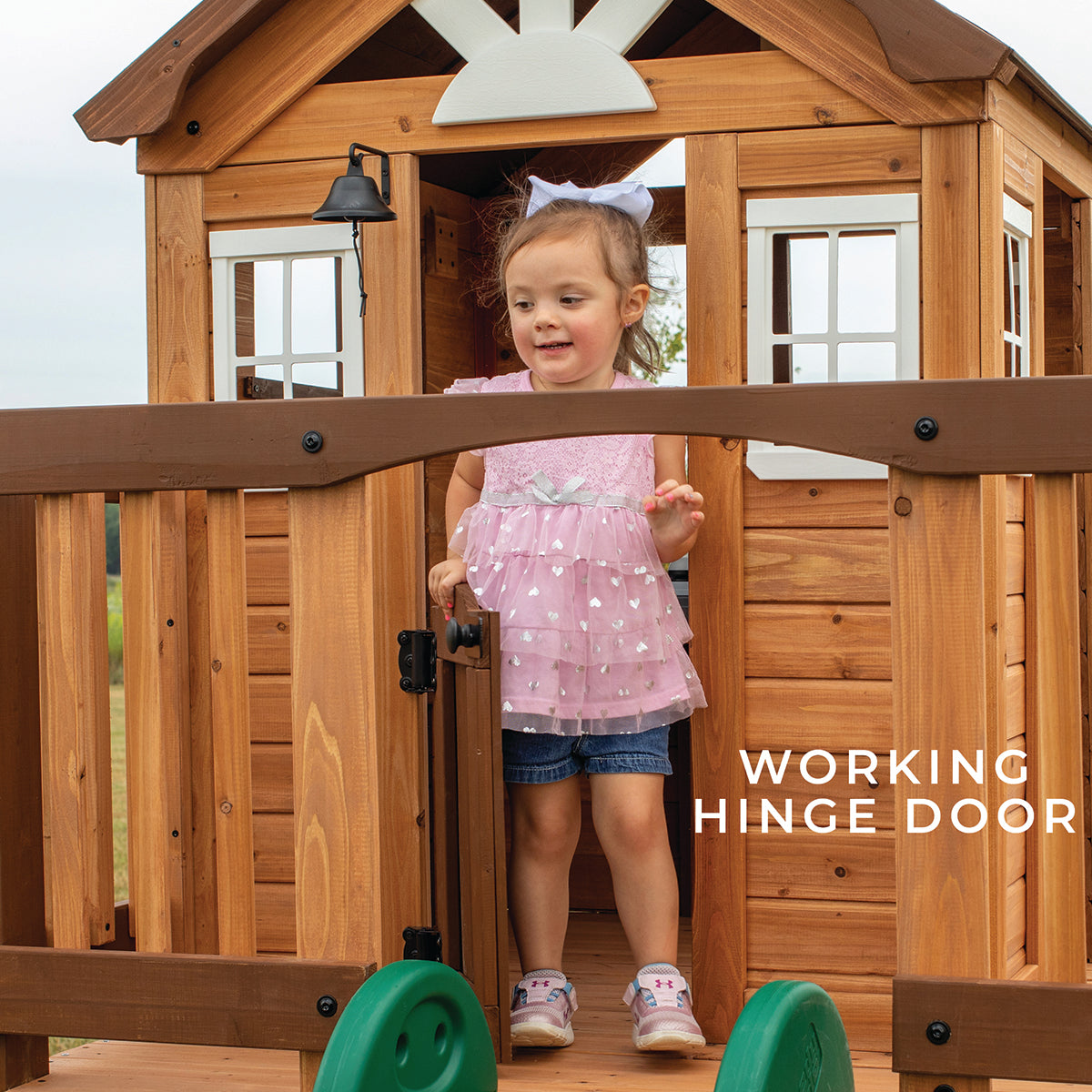 Backyard discovery scenic heights all cedar playhouse sale