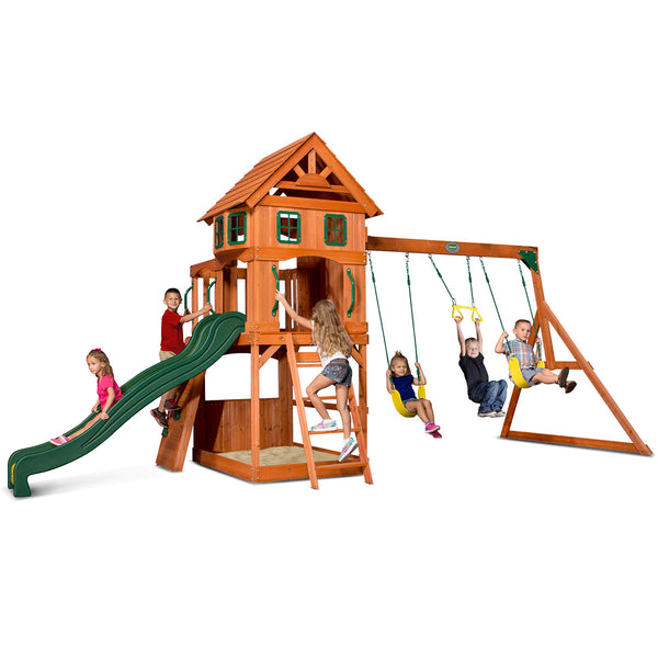 Backyard Discovery Atlantis Swing & Play Set