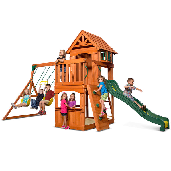 Backyard Discovery Atlantis Swing & Play Set