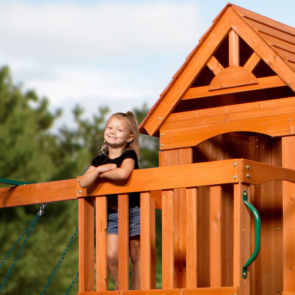 Backyard Discovery Atlantis Swing & Play Set