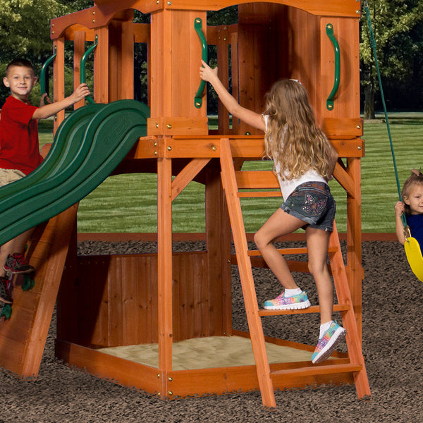 Backyard Discovery Atlantis Swing & Play Set