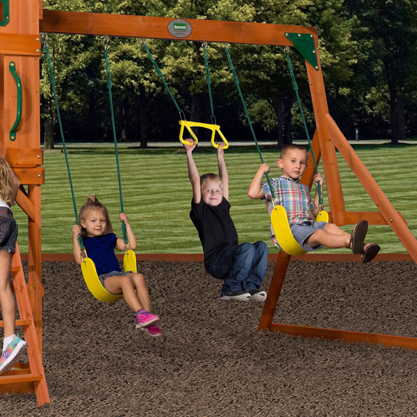 Backyard Discovery Atlantis Swing & Play Set