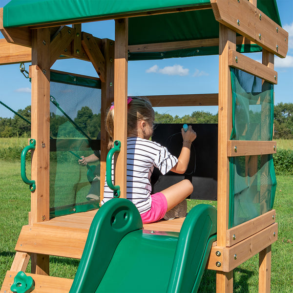 Backyard Discovery Buckley Hill Swing & Play Set