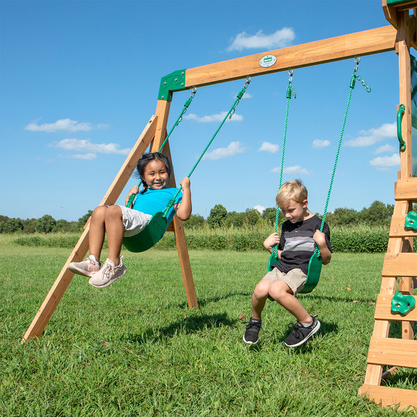 Backyard Discovery Buckley Hill Swing & Play Set