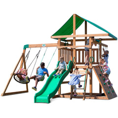 Backyard Discovery Grayson Peak Swing & Play Set