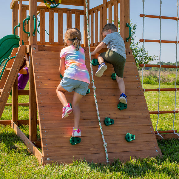 Backyard Discovery Grayson Peak Swing & Play Set