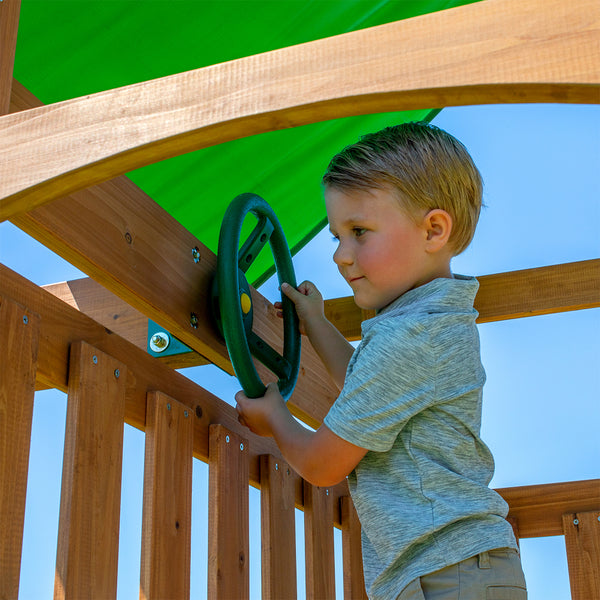 Backyard Discovery Grayson Peak Swing & Play Set