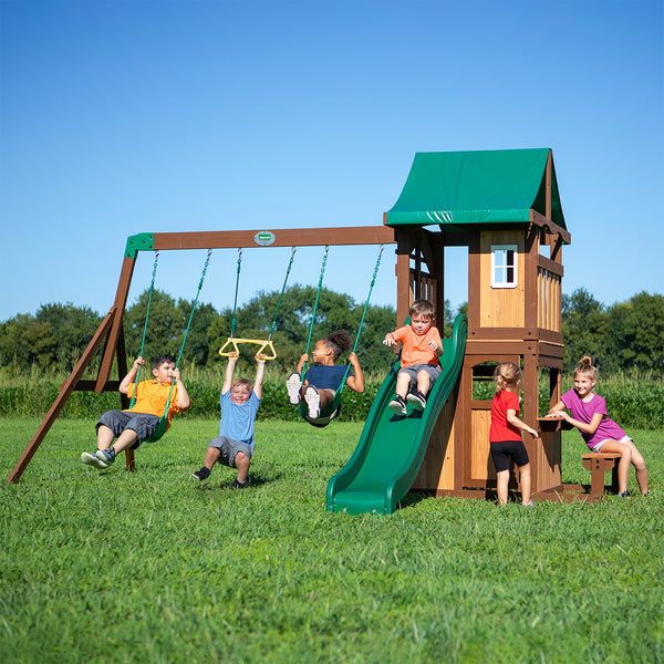 Backyard Discovery Lakewood Swing & Play Set