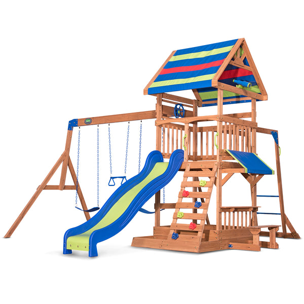 Backyard Discovery Northbrook Swing & Play Set