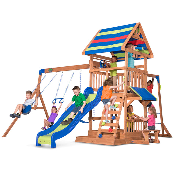 Backyard Discovery Northbrook Swing & Play Set